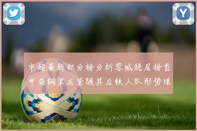 中超最新积分榜分析蓉城稳居榜首申花铜梁龙紧随其后铁人队形势堪忧